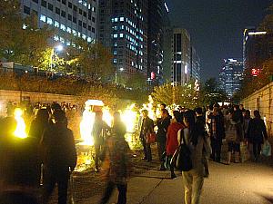 「２０１１ソウル灯篭祭り」に行ってきました！ 2011ソウル灯祭り 2011ソウル燈祝祭 2011ソウル灯祝祭 韓国のお祭り ソウルのお祭り 燈籠祭り 灯籠祭り 灯篭祭り 清渓川燈祭り