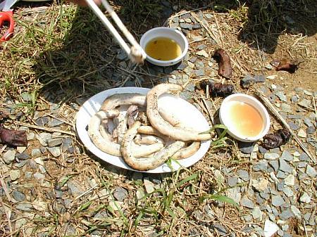 コムジャンオ コムチャンオ ヌタウナギ 海鮮料理 うなぎ料理 釜山料理 焼き料理クイ料理