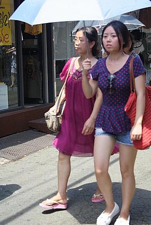 写真で見る釜山のファッションチェック！！【２０１２年8月】 ８月の服装8月の服装