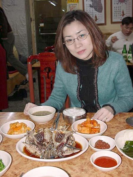 たみの韓国料理かぶりつき、第１回～カンジャンケジャンを食べてみよう！ カンジャンケジャン 蟹の醤油漬け ワタリガニの醤油漬け ソウルで海鮮料理 プロカンジャンケジャンおたみさん