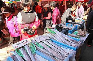 カルチ（太刀魚）は韓国では、日本以上に大衆的な魚なんです
