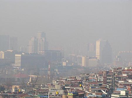 「ソウル市大気汚染測定所見学」＠鍾路測定所など５ヶ所