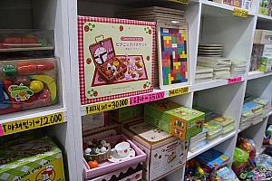輸入用のおもちゃも！日本のものもあります。