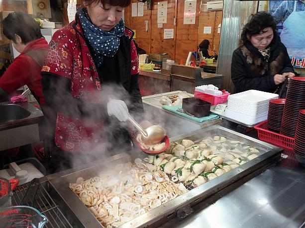 こんな寒い日は釜山名物おでんを食べて温まろう～！