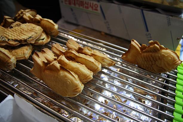 富平市場で見つけたブンオパン！釜山風に作られています！