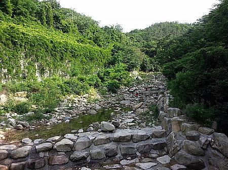 コーミィの「ソウルにある渓谷に行ってきました～！」 ソウルで渓谷 川遊び 親水公園 子連れ ソウル大学 冠岳山 クァナッサンソウルの自然