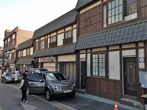 旧日本人街のあたりへやってきました。日本の雰囲気が再現されていてとってもステキ！
