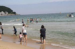 7月の釜山 【2016年】 7月 夏の釜山 海水浴場 ビーチ 海雲台 海祭り夏休み