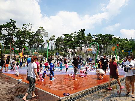 釜山市民公園プールに行ってきました！！