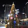 年は明けていますが、釜山駅にはまだクリスマスツリーが！！