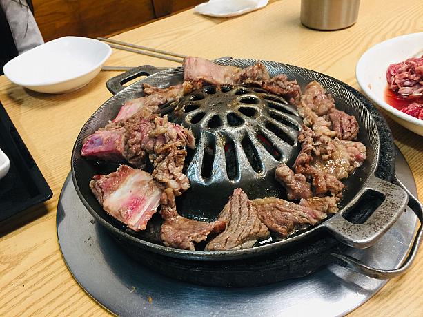 韓国産牛肉。とってもやわらかい！