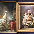 （左）マリーアントワネットと（右）ナポレオン１世