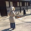 ユンノリ（韓国のすごろく風）、投壺、弓道など皆さん寒さの中楽しんでました~。