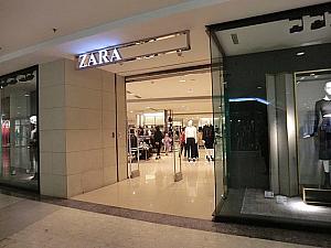 上海でもお馴染みの「ZARA」