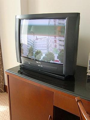 テレビ。