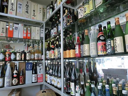 日本酒が種類豊富。意外な収穫でした