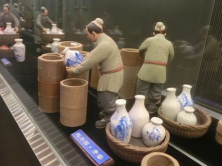 陶磁器、仏像などの文物を展示する博物館