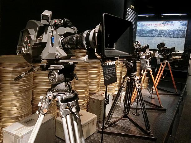 上海の映画史を伝える博物館です。過去使用されてきた機材や、