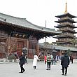 「上海の小京都」と呼ばれている「宝山寺」。きらびやかにしていないところが確かに京都っぽい。500年の歴史がある上海最大のお寺だそう。建物は近年改築されたもの