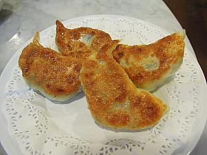 韮菜煎鍋貼、Pan Fried Chives & Meat Dumpling