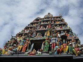リトルインディアにはヒンドウー教寺院があります