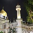 日没後、週末のサルタン・モスクです！