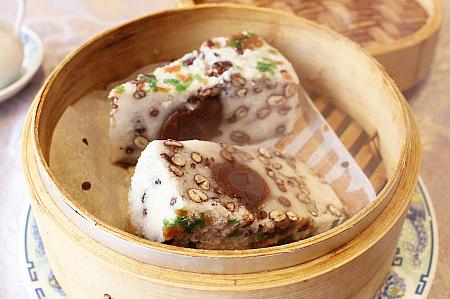 上海伝統菓子「紅豆鬆糕」