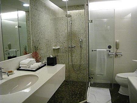 A館は部屋タイプによって浴室のデザインもさまざまです。