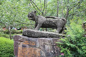 ルカイ族の象徴である雪豹