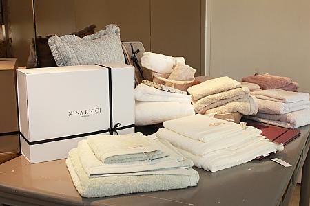 NINA RICCI(ニナリッチ)とAlexandre TurpaultはフランスのVDS集団の傘下にある寝具ブランド！　こちらでもニナリッチ商品を扱っています