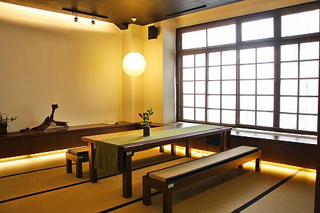 3階の「臺北書院」は茶芸や華道など伝統的な芸術に触れることができます