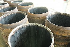 チャーリングした樽はスモーキーな香りがします