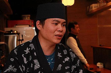 料理長は台湾で日本の板前から懐石料理を学んだという本格派！