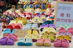 手編みの毛糸靴！