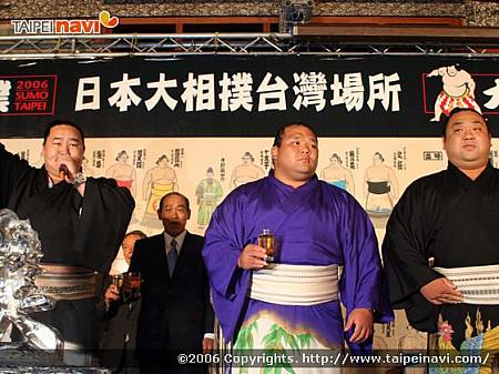 大相撲が台北にやってきた！ 相撲 大相撲 巡業 記者会見力士