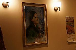 台湾の画家が描いたテレサの肖像画も掲げられていました