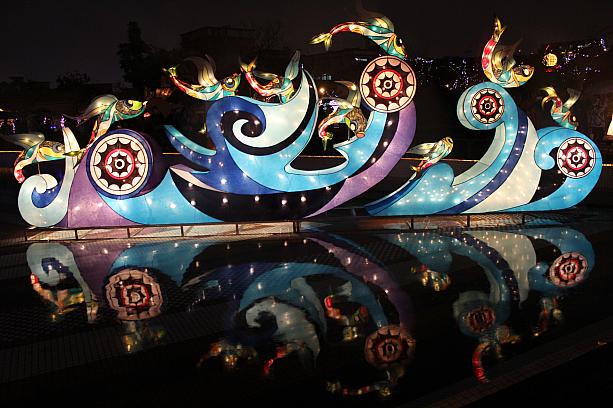 台北ランタンフェスティバルは今年から場所を花博の跡地へ移し、規模も大きくなりました！