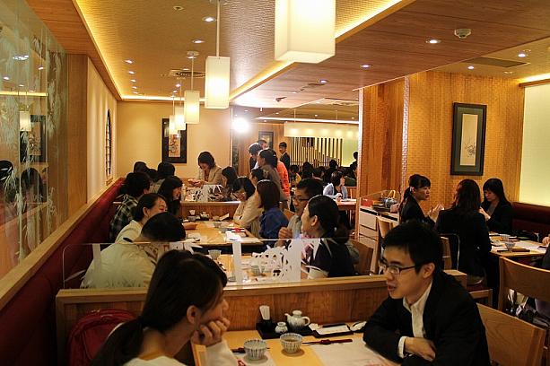 デパートの中ということで、日本で食べるよりもお得な値段に設定！駐在の方や出張で台湾に来たけどどうしてもおいしい日本料理を！という方にはぴったりのレストランだと思いますよ～！台湾メディアの注目度も高い！