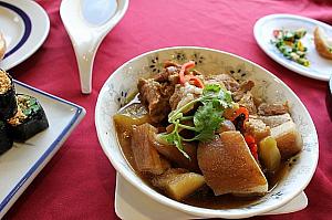 豚肉と冬瓜の煮物（台湾名物）