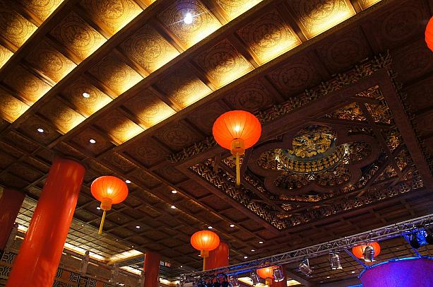 お披露目記者会見は圓山大飯店。いつ来ても中国建築の美しさに圧倒されます