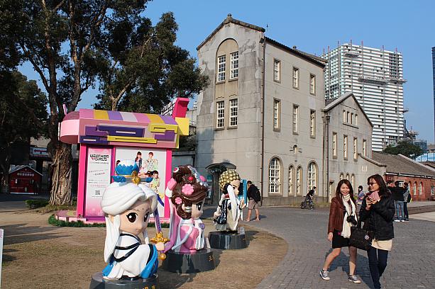 台湾の人形劇ピーリーの展示会も開催中なのです