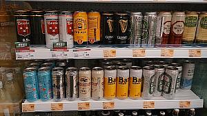 ビールが飲みたくなったら、とりあえずコンビニへ！更に種類を求める方は、スーパーへも足を運んでみて下さい♪