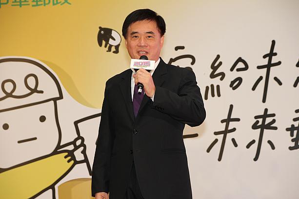 郝龍斌台北市長も新たな「未来ポストカード」の取り組みを気にいったよう！「1年後に送られるので、プロポーズにも使えるんじゃないかな」と笑顔で語っていました