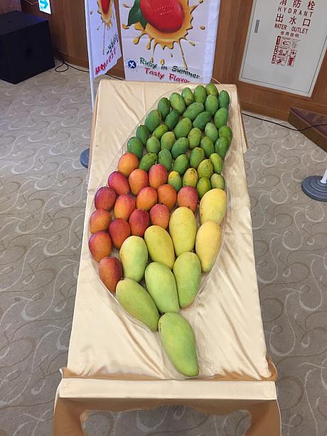 今日、ナビたちは、「走馬瀬レジャーファーム」でマンゴー三昧の料理を楽しみました！