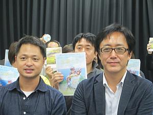 チェン監督と野嶋さんの<br>満足そうな微笑みが印象的でした