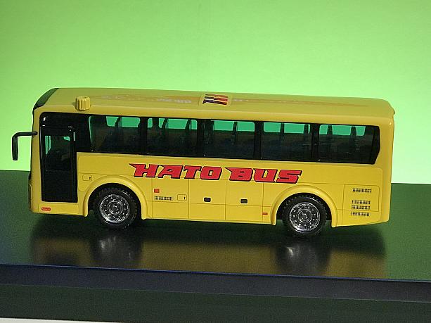 はとバスの模型も飾られていました！　台湾でも大人気だった「逃げ恥」を思い出しちゃったのはナビだけ？
