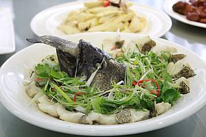 清蒸石斑魚
