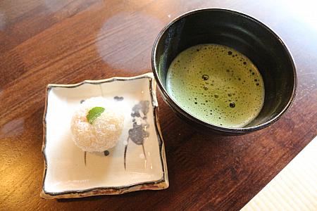 実は南部には日本家屋の中でこういった抹茶を味わえる空間が少ないそう。貴重なスポットです