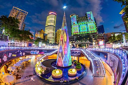 規模の大きさで台北を圧倒する新北市のクリスマスイベント