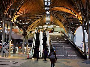 花蓮駅はすごくおしゃれな雰囲気です！